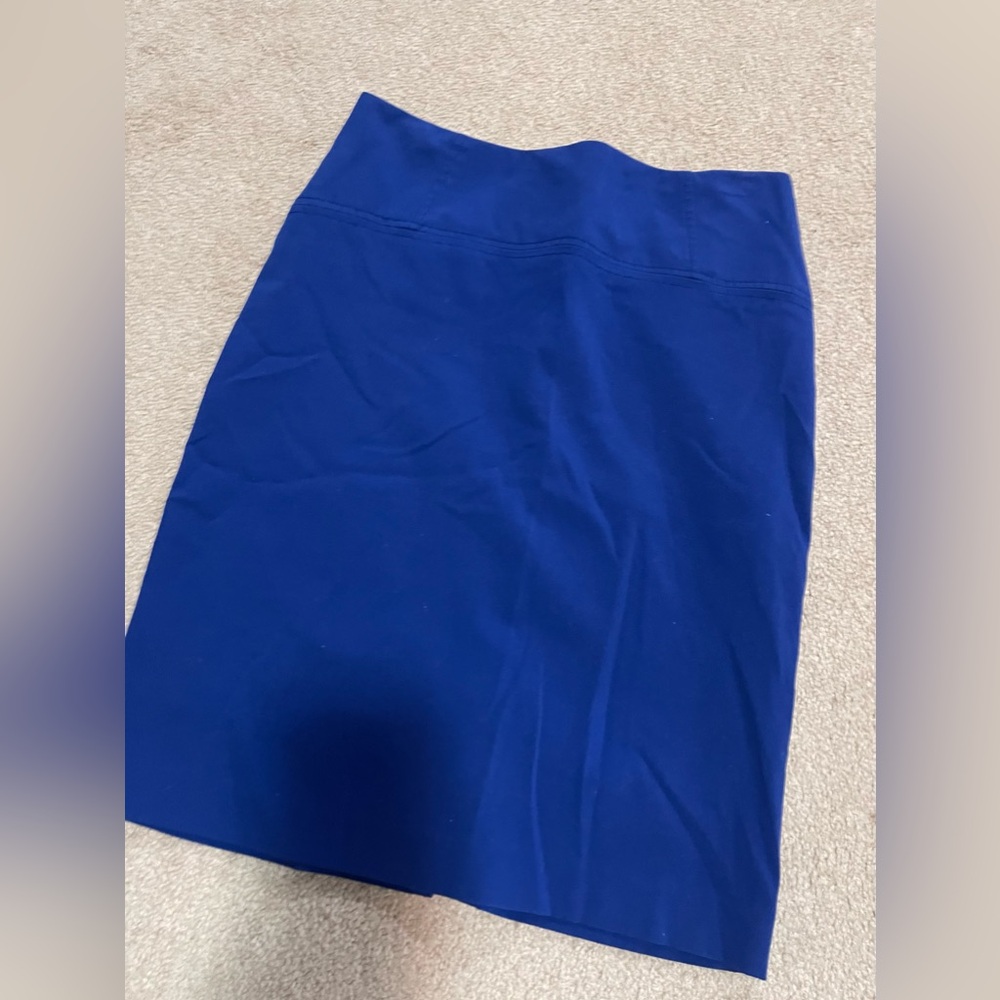 Blue pencil skirt by New York & Co size 2